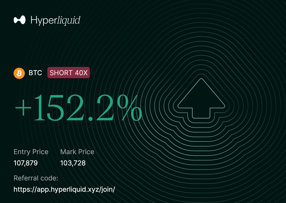 opened hyperliquid. 
saw this $fuku / <a href="/fukuonchain/">FUKU</a>  short from a couple days ago. 

life is good.