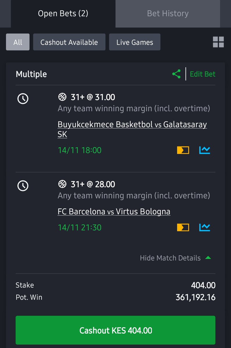 lilbaby_1_'s tweet image. We give it a try on sportybet
Booking code 4Y7DG6
Green luck🍀