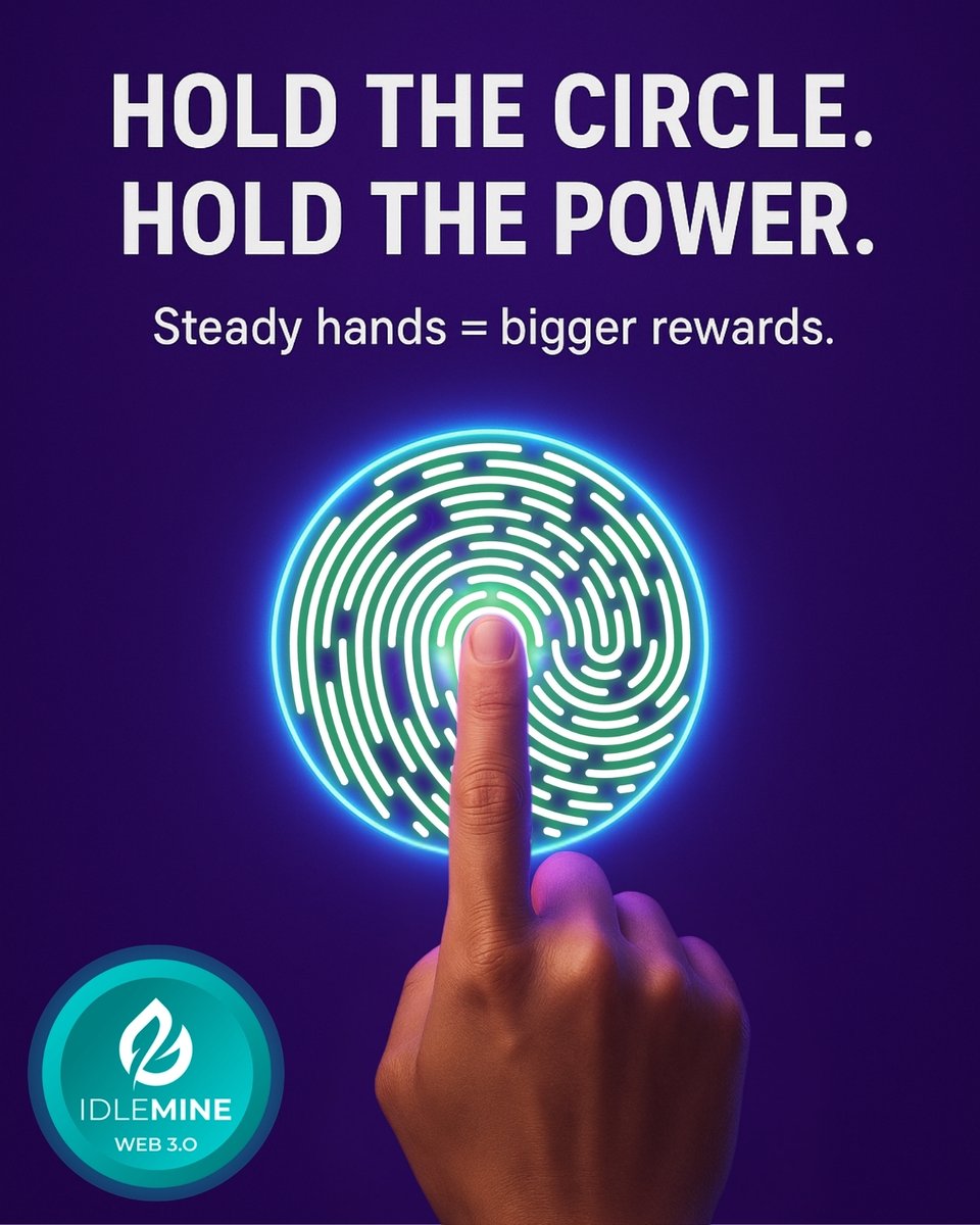 stringidlemine's tweet image. ⭕ Hold the circle.
Hold the power.
Steady hands = Bigger rewards. 💎

Can you keep your grip long enough to win big?
Play now 👉 play.google.com/store/apps/det…

#IdleMine #HoldToEarn #IdleMineKling #SolanaGaming #GameFi #CryptoRewards #PlayToEarn