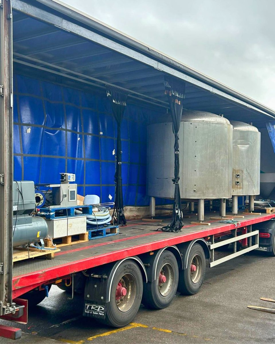 GlamBrewingCo's tweet photo. Exciting things are happening here at Glamorgan Brewery HQ… 👀🍺
We’ve got plenty to tell you soon, but for now, here’s a little sneak peek...some shiny new brew kits arriving, ready to help us make even more of the beers you love! 🚛🤩
Watch this space 👇🏻 https://t.co/eTTaA8f4Yc