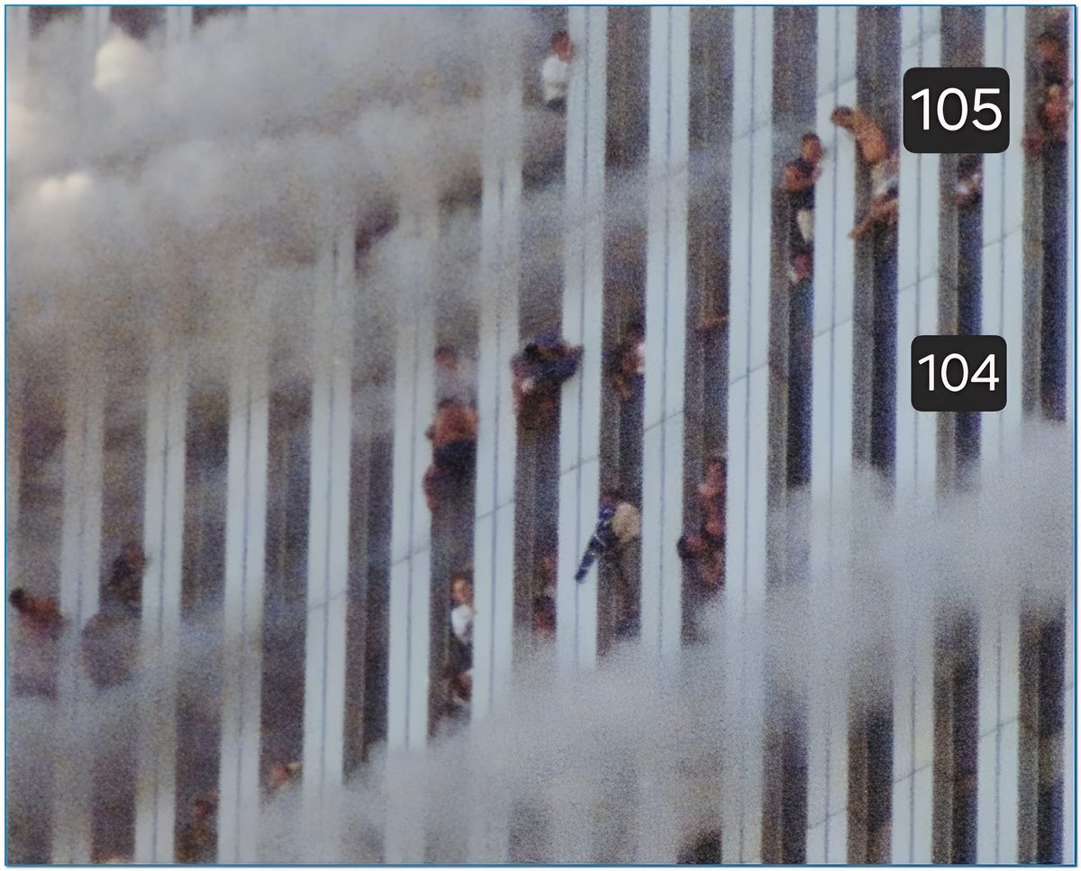andyorander's tweet image. This picture and the others of Americans jumping from the Towers should remind everyone of the savagery of the Satanic Cult of Islam!!!