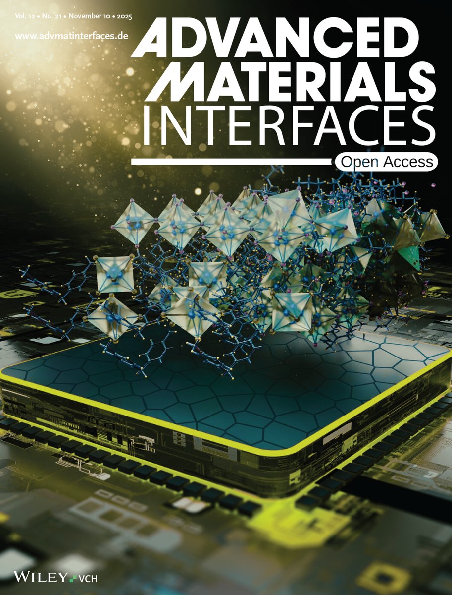 Published today! Our fourth work is selected and featured on the journal cover. Congratulations to Nilesh for leading this effort from our group, and thanks to Prof. Soumen. If you’re interested in 2D materials, please have a look. 
<a href="/iiscbangalore/">IISc Bangalore</a> <a href="/RondiyaGroup/">Rondiya Group</a> <a href="/WileyGlobal/">Wiley</a>