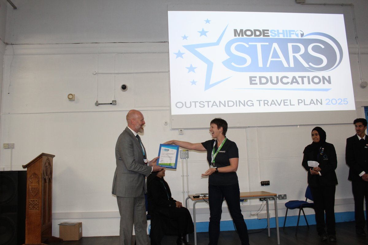 Ninestiles's tweet image. 🎉We’re proud to be an OUTSTANDING Legacy School with @TeamModeshift 🎉
Thanks to our amazing community for supporting Active Travel—walking, wheeling, cycling &amp;amp; reducing our carbon footprint.💚
Together, we’re building a greener future! 🌱
#achievement #commitment #Ninestiles