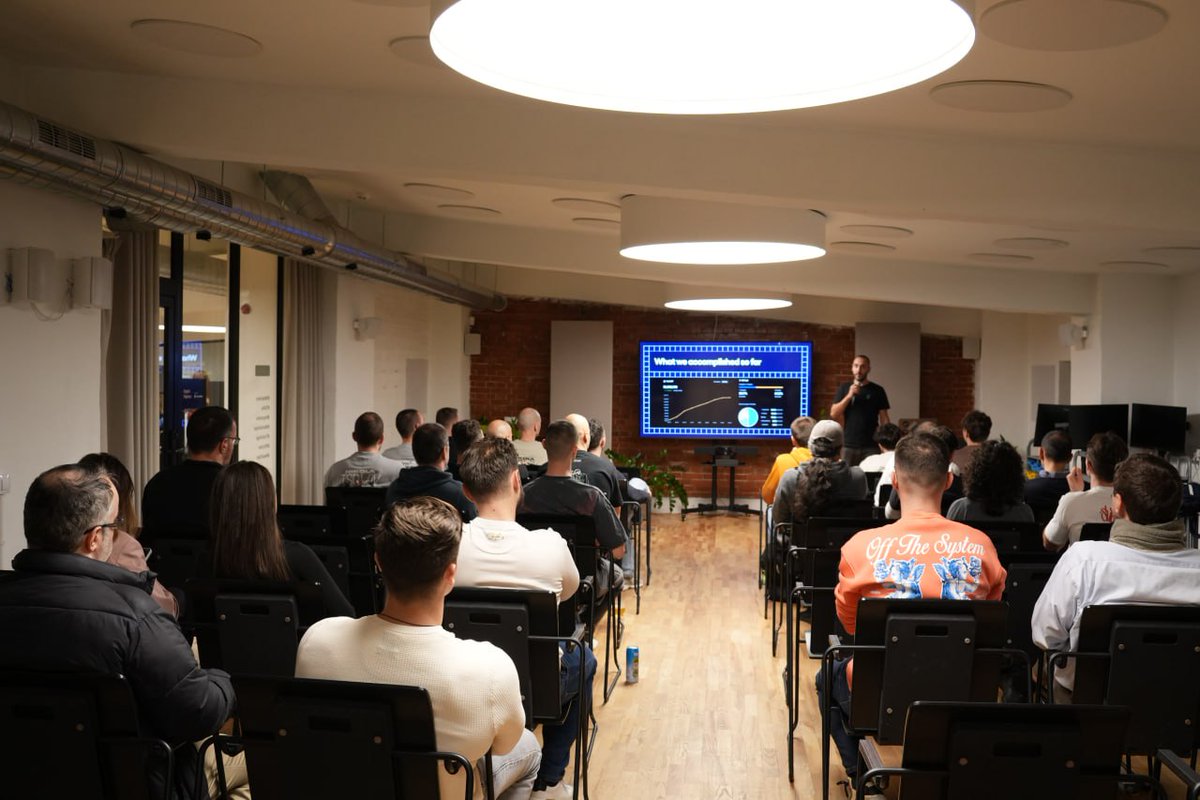 4ptOLabs's tweet image. We loved co-hosting and attending 3 @solana Regional Mixers happening simultaneously across Belgrade, Zagreb and Sofia. ⚡️

It’s amazing to see the ecosystem expanding across the region! Huge shoutout to @SuperteamBLKN for everything they’ve been driving so far. Proud to be part…