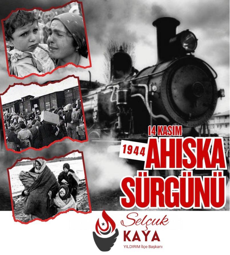 zaferp_yildirim's tweet image. 14 Kasım 1944.
Ahıska Türkleri,yurtlarından koparılarak,bir kış gecesi,insanlık dışı şartlarda sürgüne gönderildi.

Bu acımasız yolculukta on binlerce can şehit düştü.Fakat bu zulüm,Ahıska Türklerinin milli ruhunu ve vatan aşkını yok edemedi.
#ahıskatürklerisürgünü
@zaferpartisi