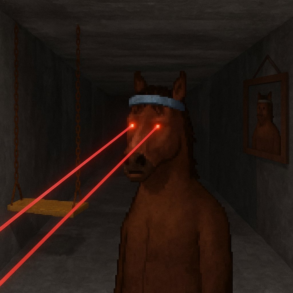 Market quiet? Not in my vents... $horse