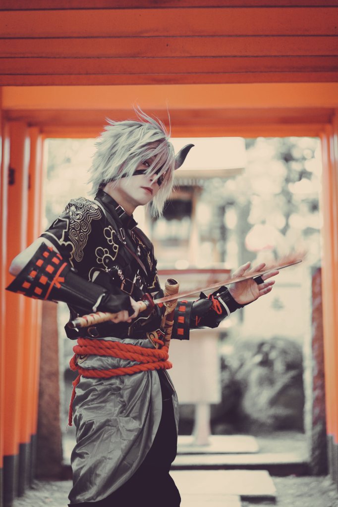 ⚠Cosplay⚠ 鬼丸さんおめでとう🎉🎉🎉 #鬼丸国綱献上記念日 #旧暦11月