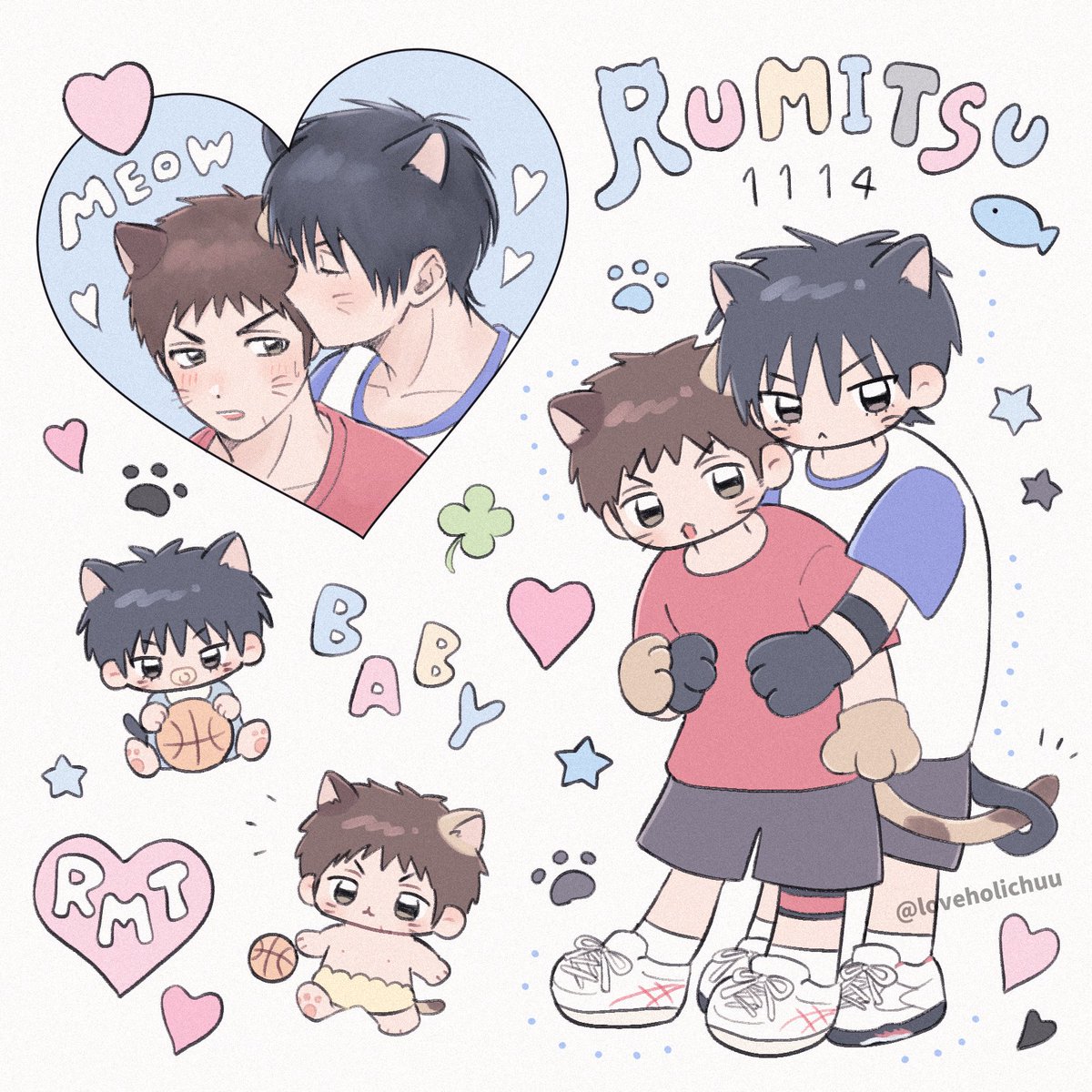 流三の日おめでとう🐈‍⬛🐈
#HAPPY1114DAY
#11月14日は流三の日