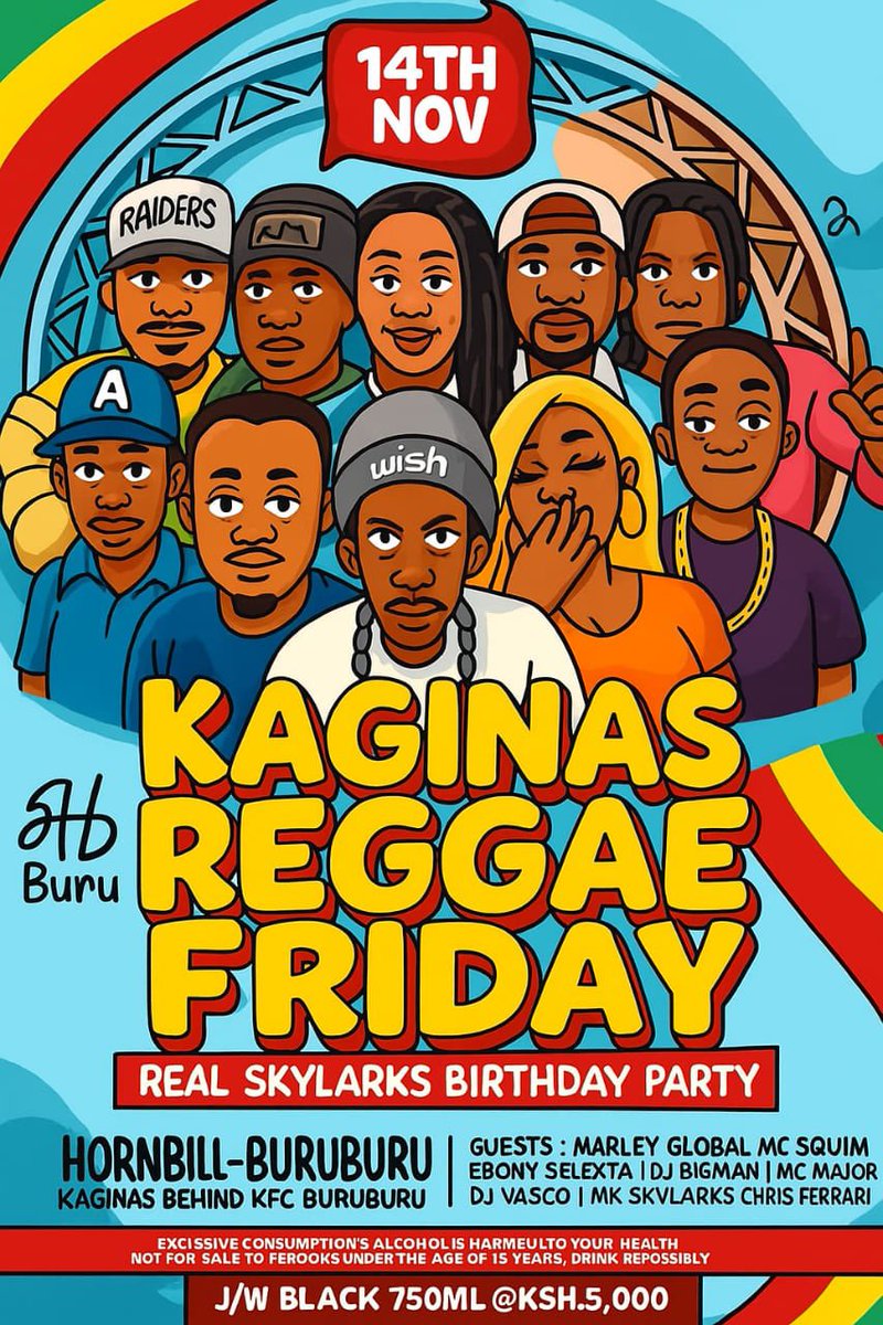 #kaginasreggaeFridays❤️💛💚 
Friday feels like freedom! 🔥
Riddims high, spirits higher — we skank till morning light!
Link up and bring the good energy only 🌴✨
#ReggaeFriday #OneLoveVibes #WeekendStarter #FeelTheRiddim #WeOutside #HornbillBuruburu #hbvibes #HbExperience