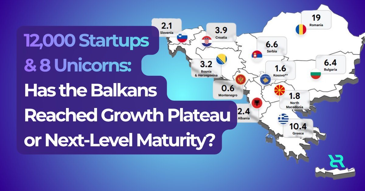 TheRecursiveEU's tweet image. Is the &quot;era of exponential startup expansion&quot; over in the Balkans? 

Check the full Innotechnics report and analysis on deal volume, investor landscape, and what soonicorns are in the making:

➡️ hubs.la/Q03TbvX_0

#BalkanTech #VentureCapital #StartupEcosystem