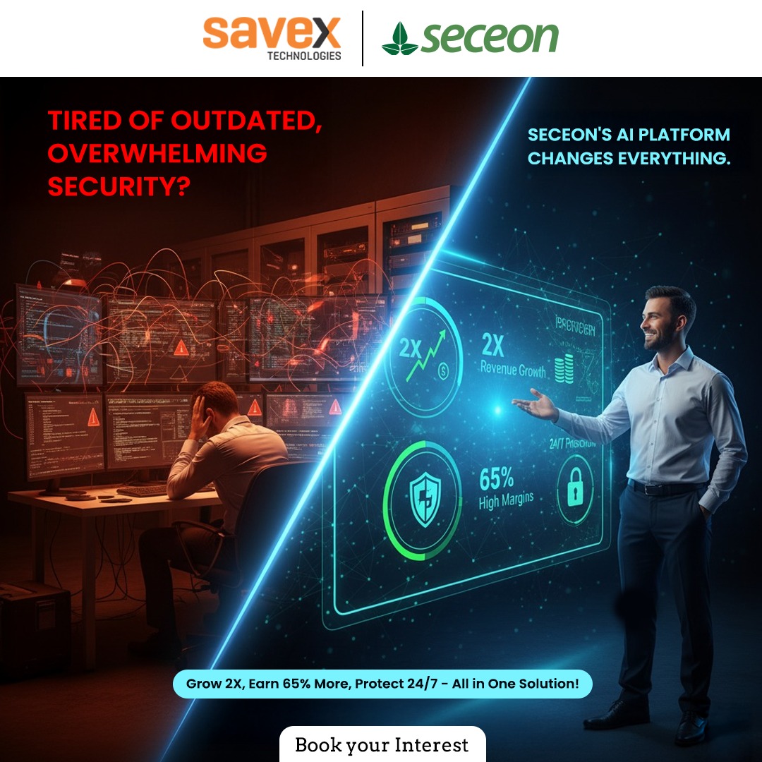 SavexTechnology's tweet image. Is your old security system overwhelming you? It’s time for an upgrade! 

Contact us here for more details: marketing.savex.in/_SavexInquiry/…

#OutdatedSecurity #ITSecurity #DigitalTransformation #HighMargins #BusinessSolutions #Seceon