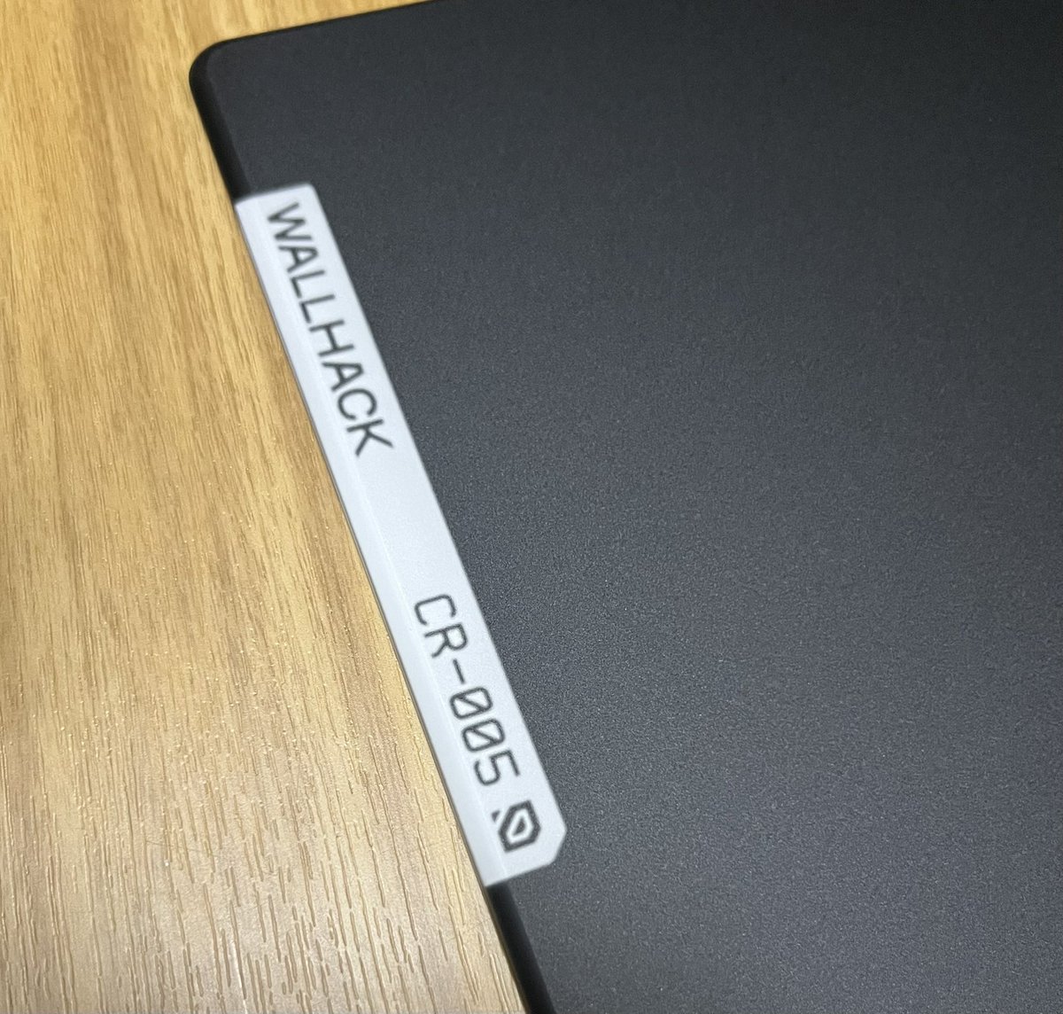 【新品未開封】WALLHACK CR-005 コントロール 公式完売品 即日発送 CR-005 Black Glass Gaming Mousepad | Wallhack