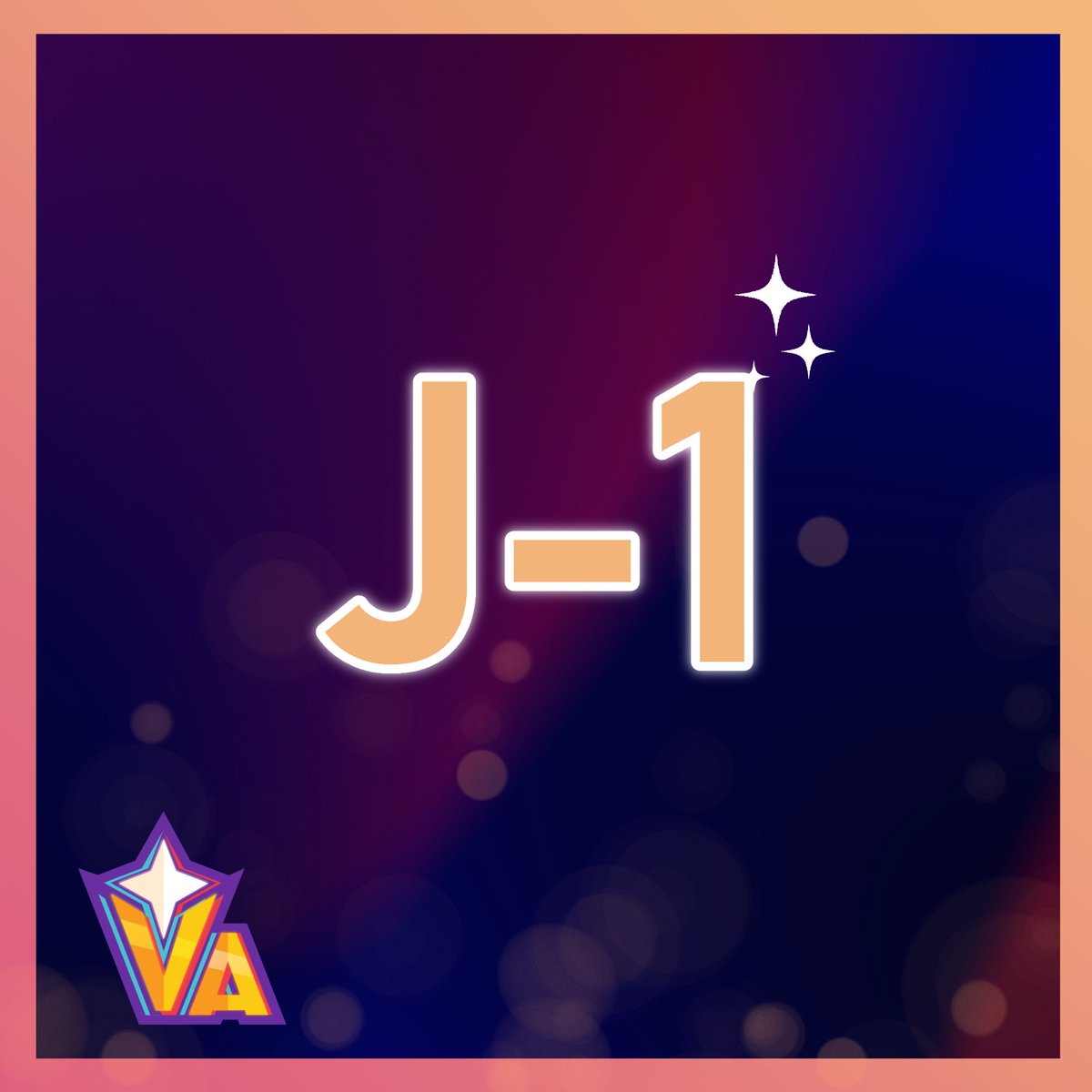 J-1 avant l'ouverture des nominations et du reveal du site officiel de l'évènement ... 👀✨#VTAFR