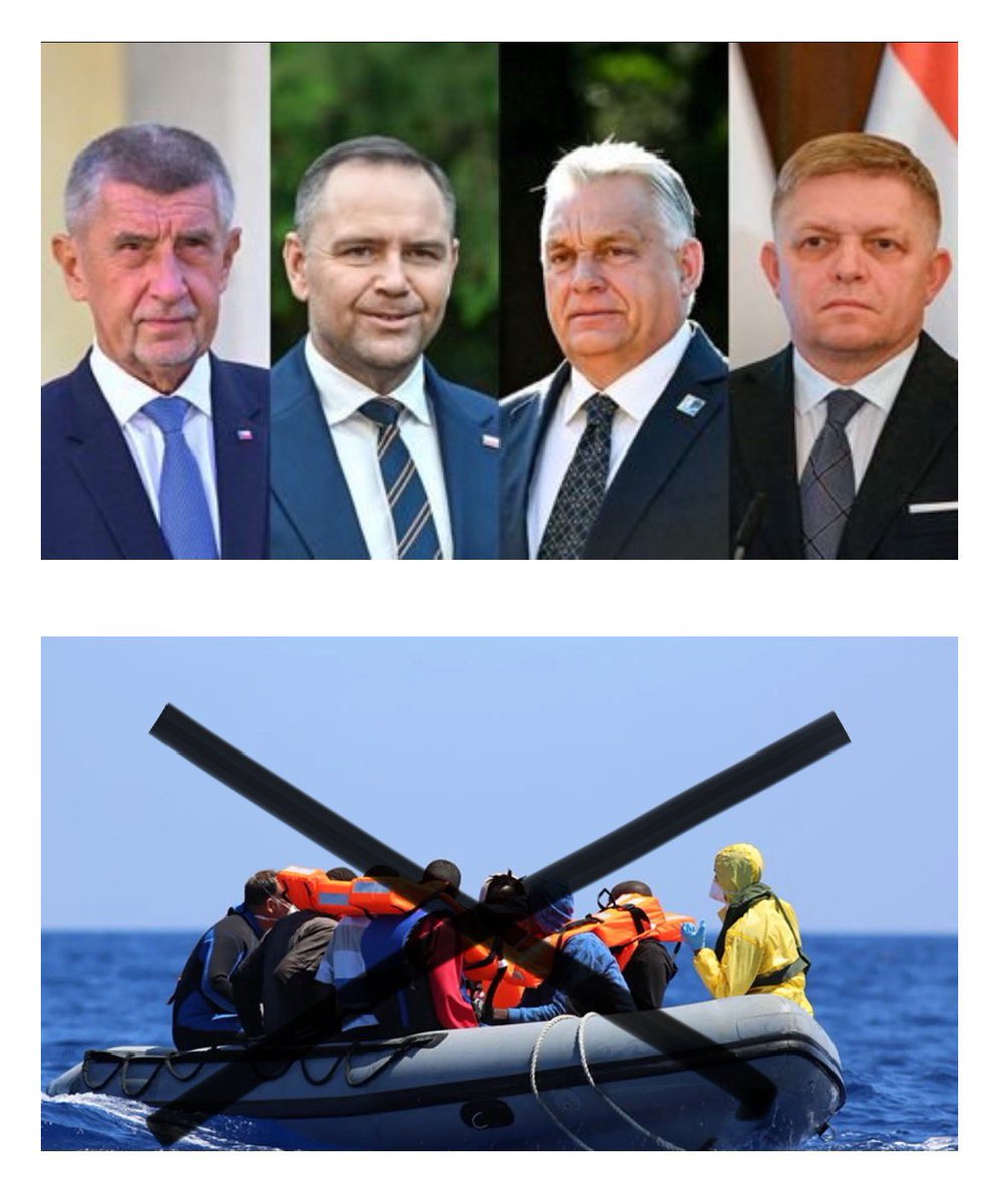 Georg_Pazderski's tweet image. Es brodelt in der EU❗️

Polen, Ungarn, die Slowakei und Tschechien werden den EU-Migrationspakt NICHT AKZEPTIEREN.

Die Regierungen der 4 Länder haben erklärt, dass sie KEINE MIGRANTEN aufnehmen werden und für diese Weigerung auch KEINE ENTSCHÄDIGUNG an die EU zahlen werden.