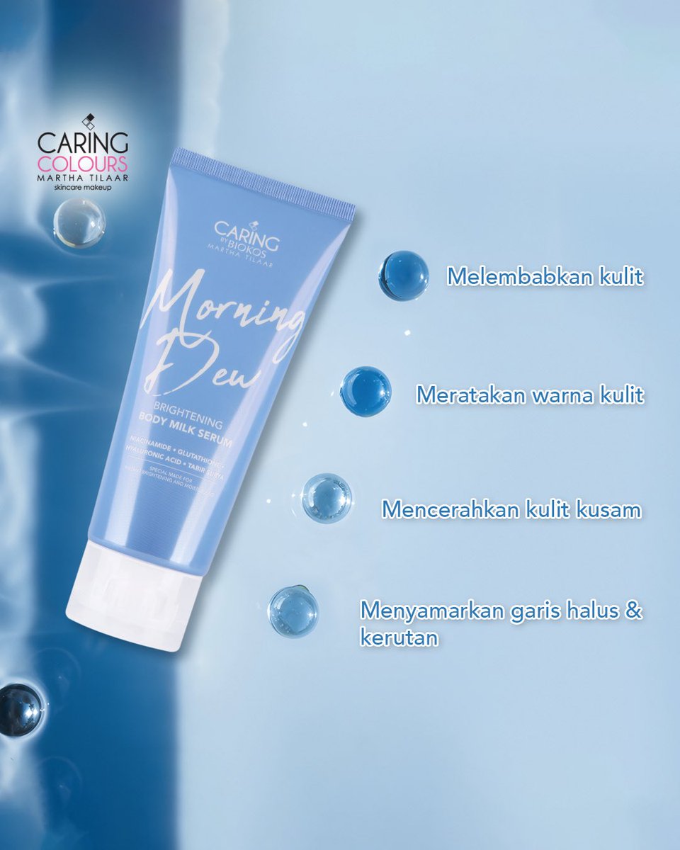 CaringColoursMT's tweet photo. Gak pede keluar rumah, karena kulit kusam? Upgrade skincare body-mu dengan Brightening Body Milk Serum kandungan yang dapat mencerahkan, melembabkan dan mengatasi kulit kusam

#CaringColours
#Instanmencerahkan
#BeautyWithBenefit
#BrighteningBodyMilkSerum
#HealthyRadiantSkin https://t.co/d5UYcH70w5