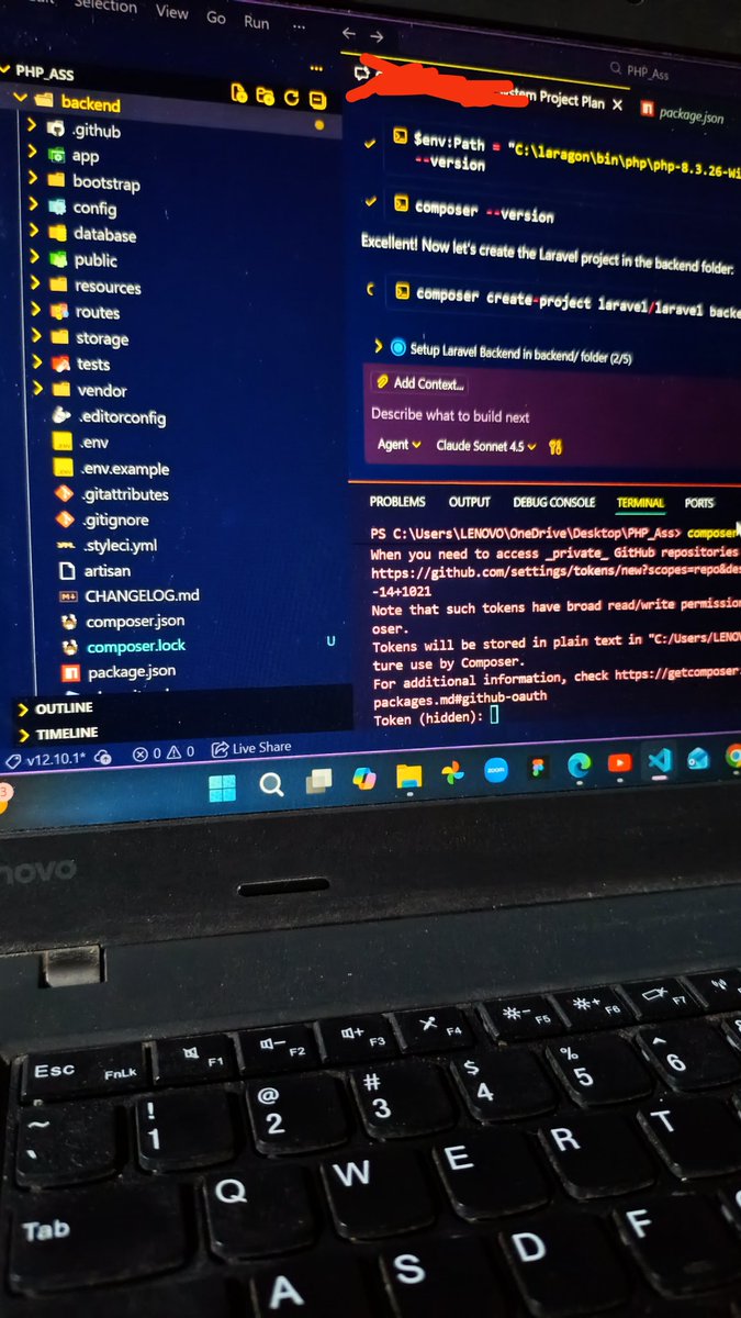 vvinit594's tweet image. Something special is cooking 💀 tell you later 😏
#buildinpublic  #PHP #backend