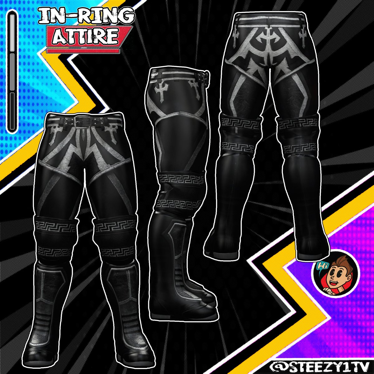 Steezy1TV's tweet image. #WWE2K25 Attire Commissions

⚫️ Will Ospreay Inspired Gear
👑 Je&apos;Von Evans x Fresh Prince of Bel-Air Gear
🟡 Lio Rush (M.O.T.H) Inspired Gear
🔥 Kenny Omega x Jin Kazama Inspired Gear

See something you like?! I&apos;m accepting new commission requests! DM me for prices and/or info!…