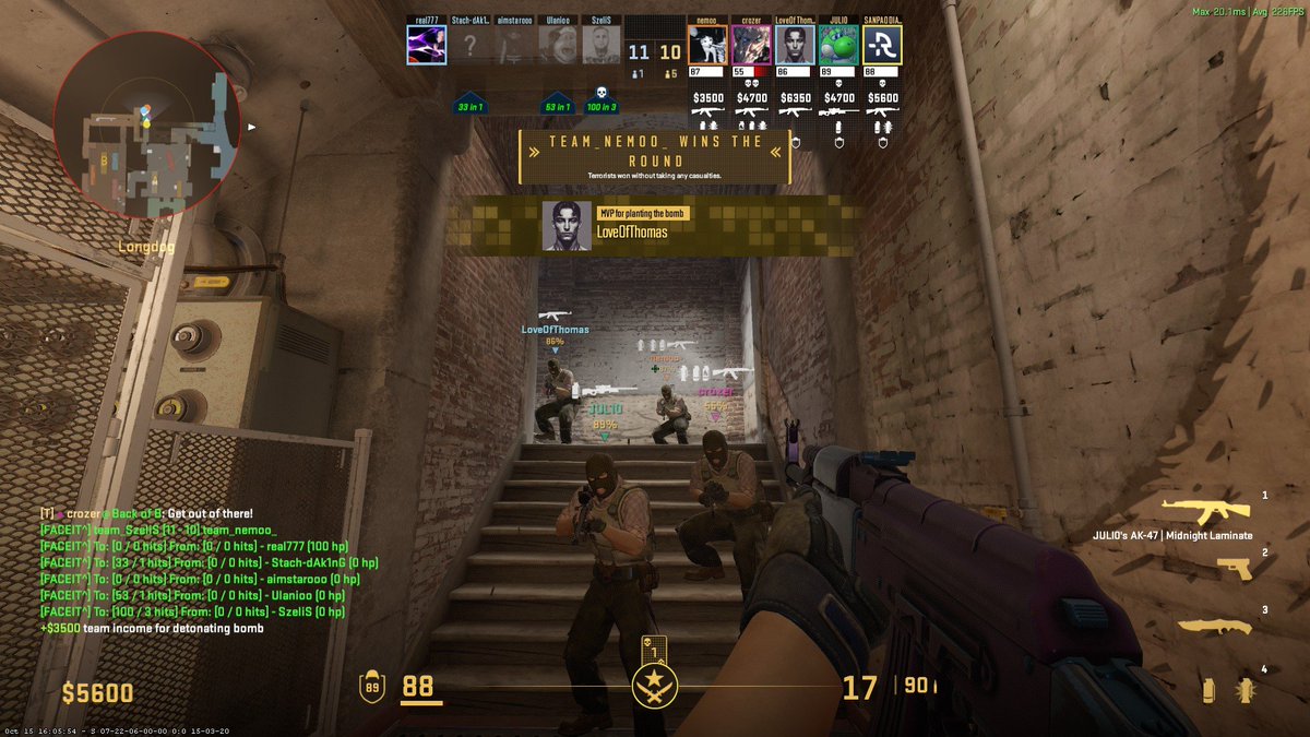 EVYcsgo's tweet image. Quand le round est bien mené...