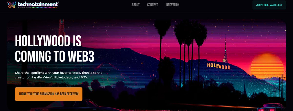 2M yatırım almış ve Web2’den deneyimli isimler tarafından kurulan <a href="/_technotainment/">Technotainment</a>’ı takibe aldım 💎

Proje, #Hollywood ve #Streaming dünyasını blokzincire taşıyarak eğlence sektörünü daha şeffaf ve katılımcı bir hale getirmeyi hedefliyor 🌟

Şu anda hem #WL formu hem de 1M