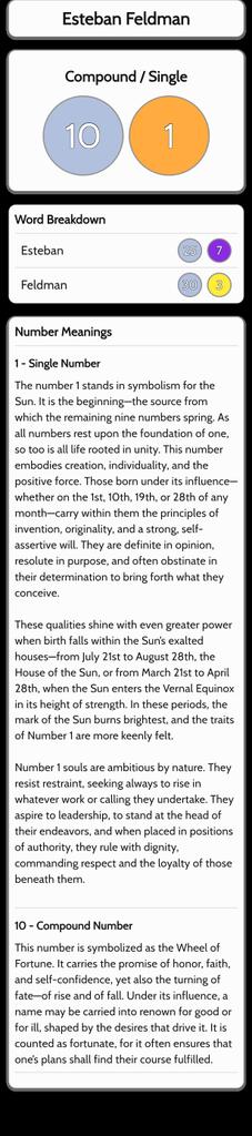 estebanfeldman's tweet image. #madewithflutter #flutter #flutterdev
Check out my Destiny numbers! Download Chaldean Numerology from the Google Play Store: play.google.com/store/apps/det…