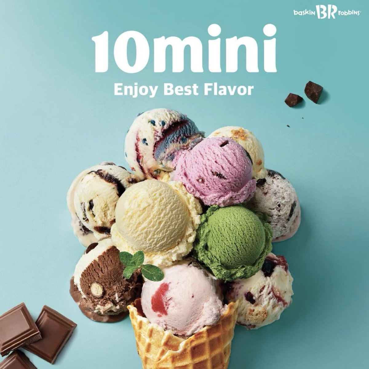 artmake_miu's tweet photo. 韓国の31 baskin robbins
で初10mini🍨
冬に食べるアイス大好き❄️
めっちゃ寒いです笑 https://t.co/1Cm0MFT4O7