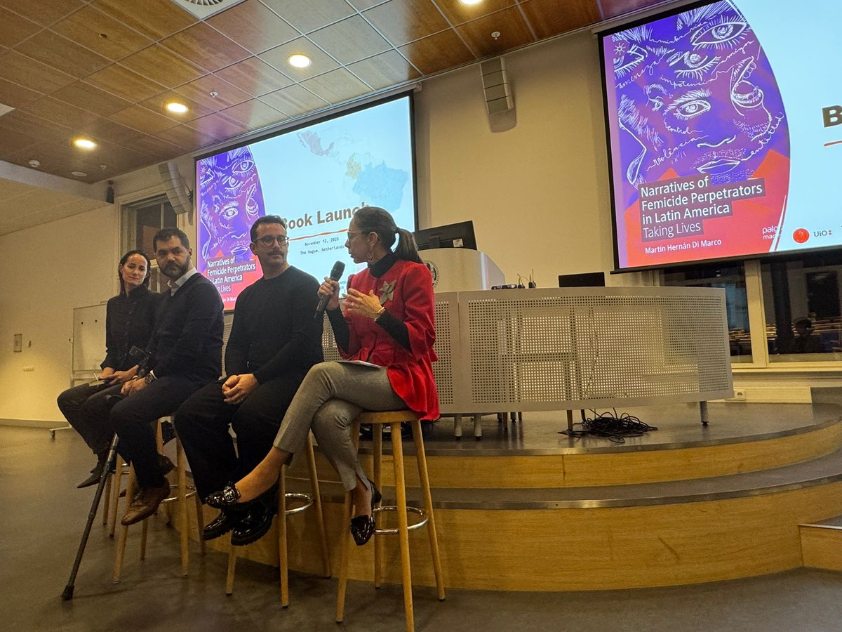 At the launch of “Taking Lives: Narratives of Latin American Femicide Perpetrators” at <a href="/ubleiden/">UBLeiden</a>  we reaffirmed that Colombia’s #FeministForeignPolicy seeks structural change: transforming power, promoting new masculinities, and placing care at the center of State action.