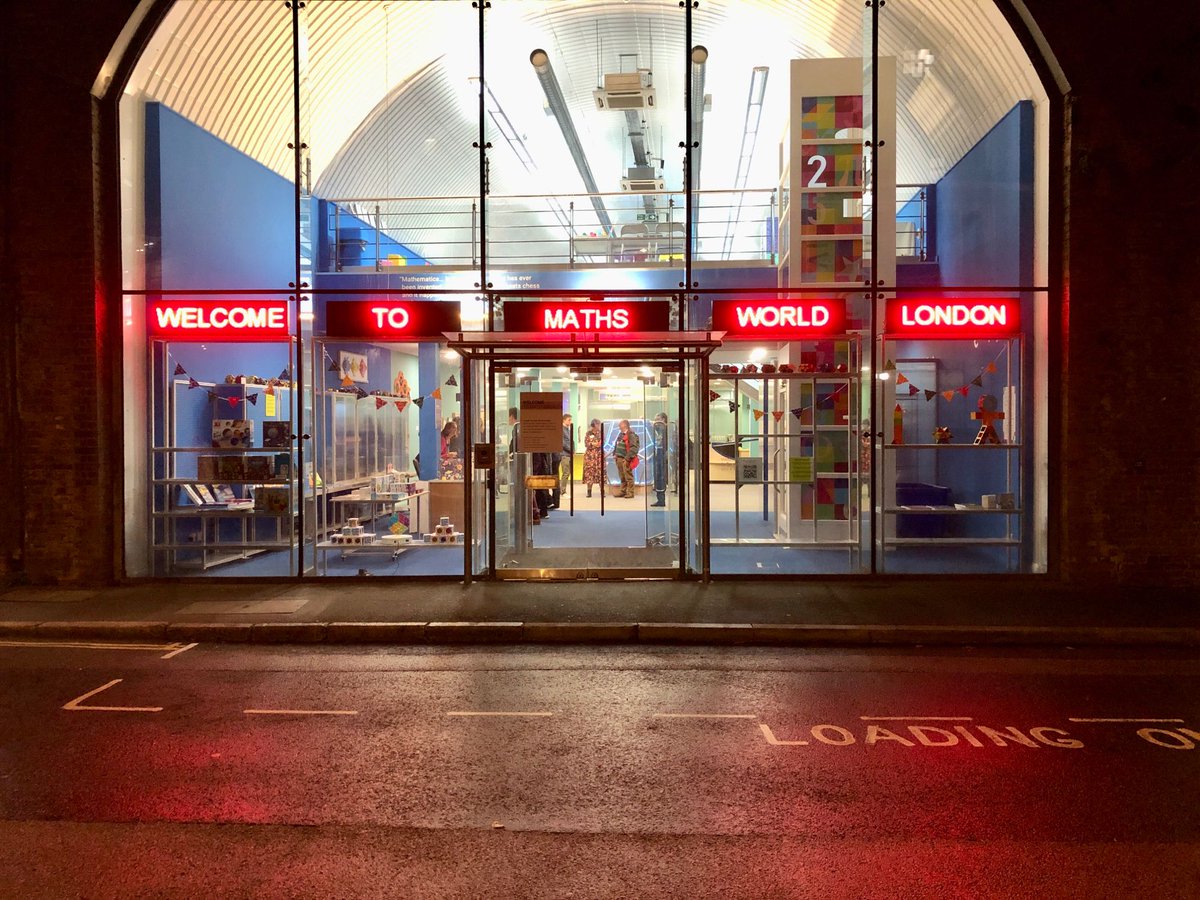 k_houston_math's tweet image. Had a great time last night at an event in MathsWorld in London. Well worth a visit.