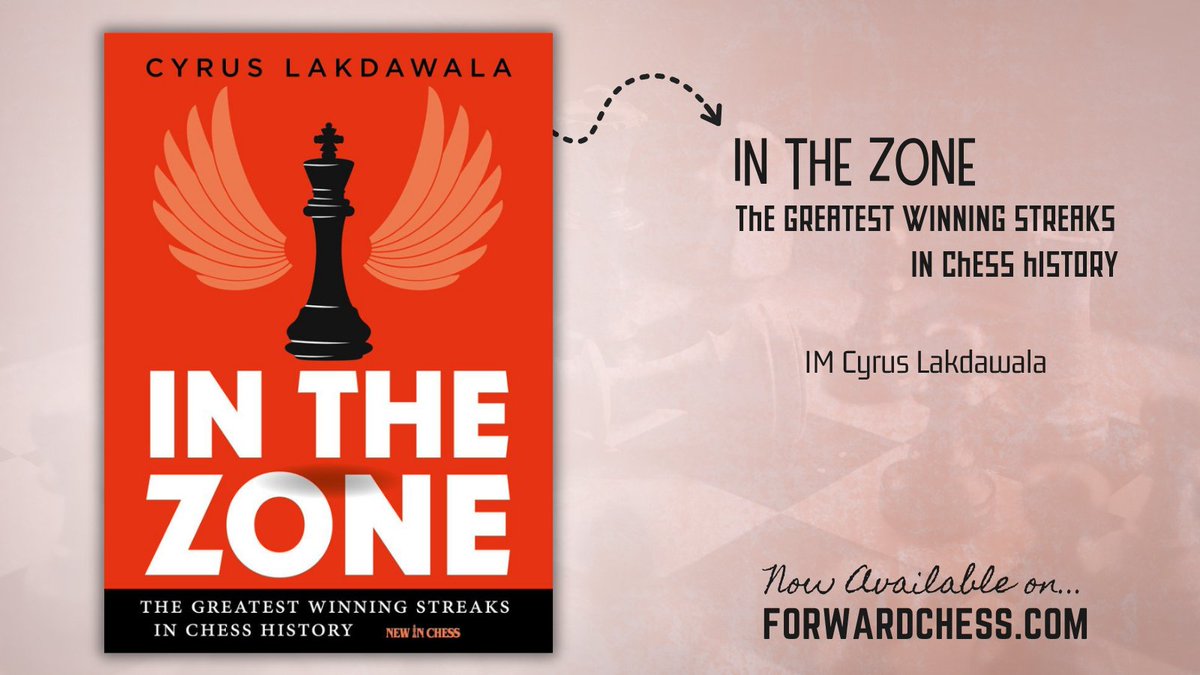 ForwardChess's tweet image. Step into peak performance with In the Zone by IM Cyrus Lakdawala! 

Now available on Forward Chess:
forwardchess.com/product/in-the…