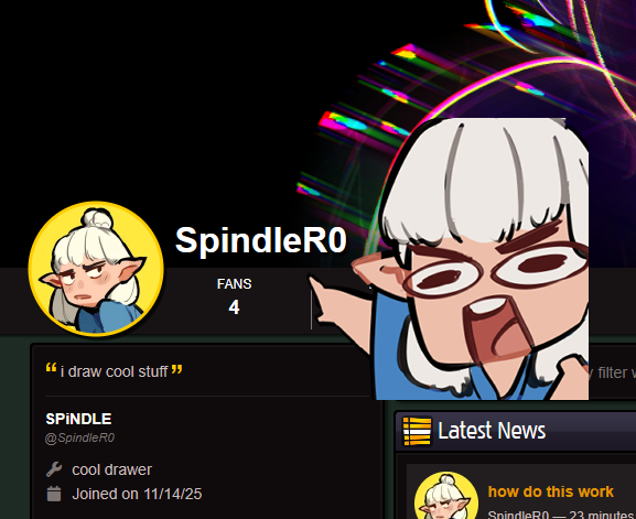 im on the ground of the new as well now