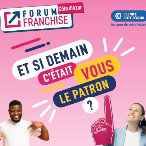 [INVITATION PRESSE #CCI06]  RDV le 25/11 à 09H30 pour le Forum Franchise organisé par la  <a href="/CCIcotedazur/">CCI Nice Côte d'Azur</a>  et ses partenaires au Centre Expo Congrès à Mandelieu-La-Napoule
cote-azur.cci.fr/espace-presse/…
