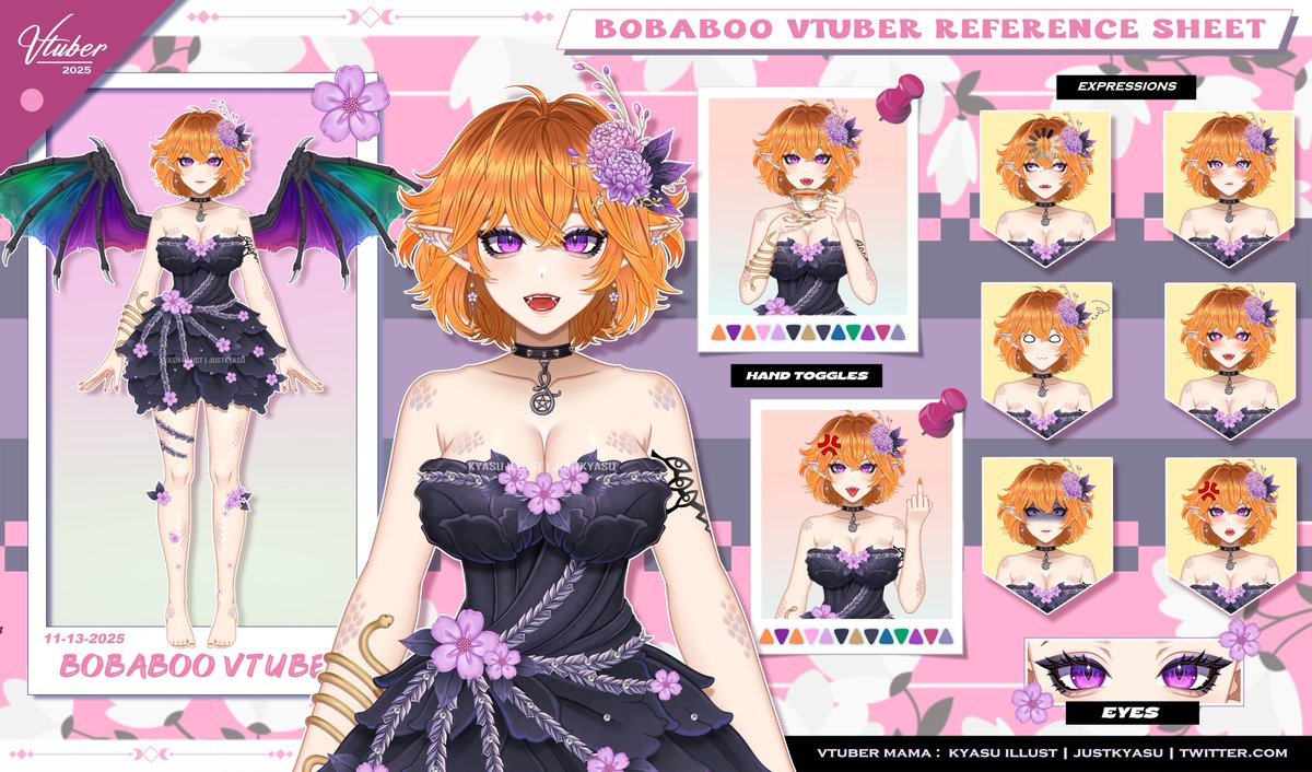 my newest vtuber daughter, Bobaboo Vtuber🥳
2 models to go. I'll try my very best to finish it this month🤧

 #Live2dCommissions #Live2DShowcase #artmoots