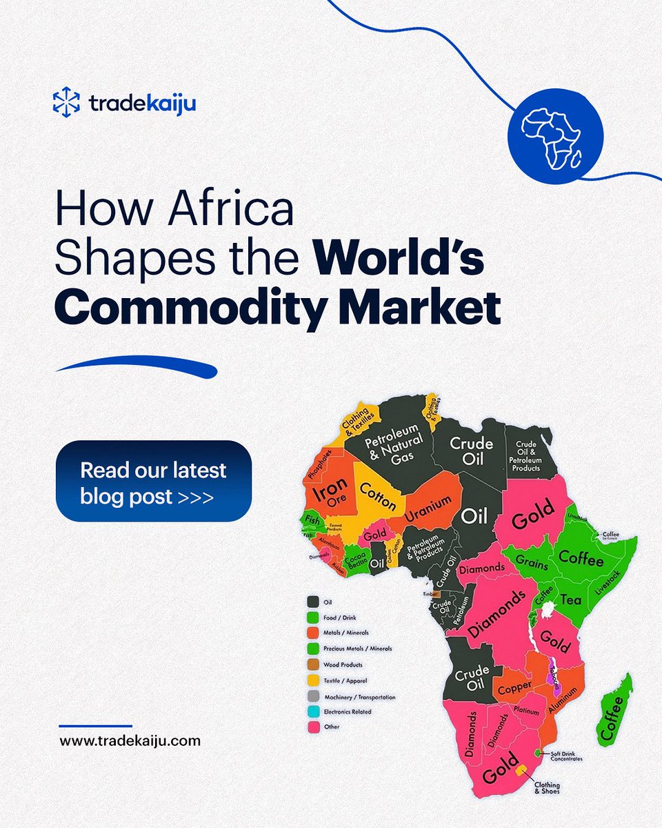 When we talk about global trade giants, Africa doesn’t always get the spotlight, but it should. The continent is quietly powering industries across the world, from food to fuel, technology, and green energy.#AfricanTrade #Commodities #GlobalMarkets