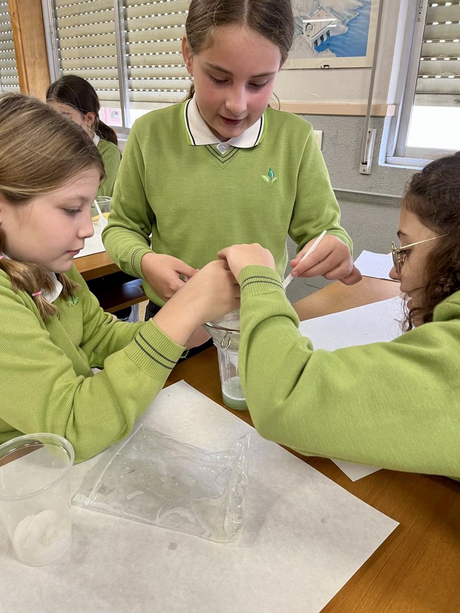 ¡Ayudando a Adenino!
Hoy los alumnos de 5º EP hemos extraído el ADN de un plátano. Para ello, nos han ayudado Miguel Ángel  e  Inés de la <a href="/UCAVILA_/">Universidad Católica de Ávila</a> .  Hemos aprendido más cosas de la célula que hemos trabajado en clase.  
¡Ha sido genial!

Gracias UCAV Divulga #SemanaDeLaCiencia