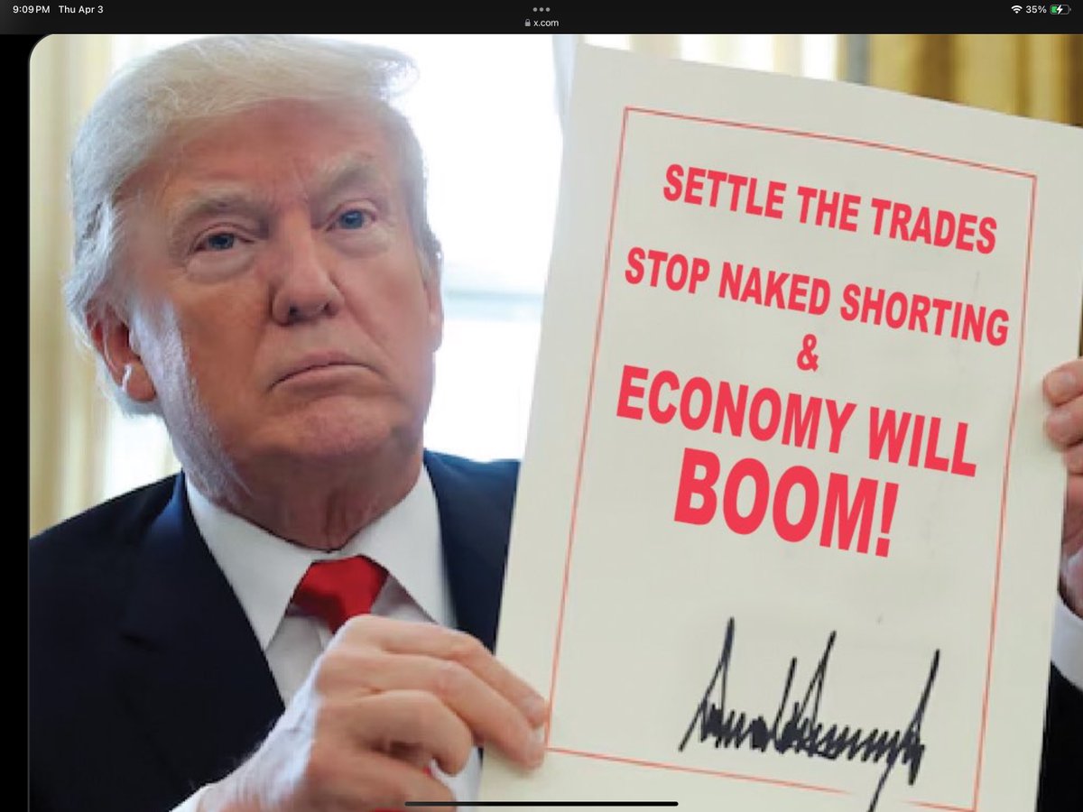 Hamnakedshorts's tweet image. @POTUS @DevinNunes @mtgreenee @washingtonpost @CNBC @MikeBloomberg @HesterPeirce @SECPaulSAtkins @RepAnnWagner @Jim_Jordan @USATODAYmoney @nytimesbusiness @elonmusk @WhiteHouse  

force stock settlement It will save Milllions of Investors from Financial Terrorists