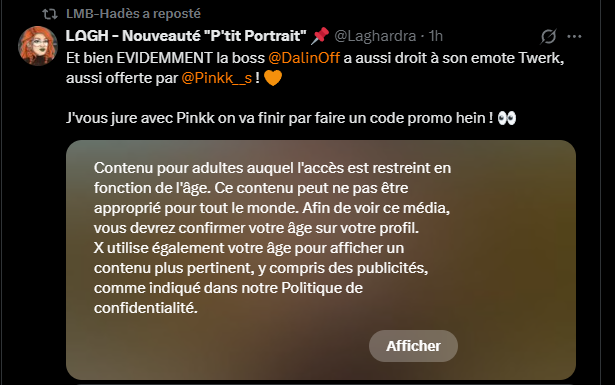 ᒪᗩGᕼ - Nouveauté "P'tit Portrait" 📌 tweet media