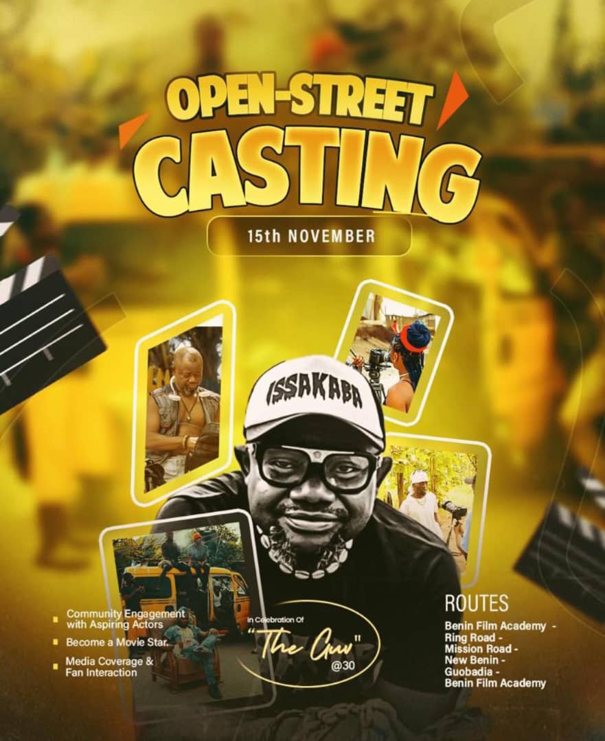 shellosmedia's tweet image. Open Street Casting from the director of Issakaba, Lancelot Imasuen.

Tag someone you know 

Share 

#shellos
#shellosmedia