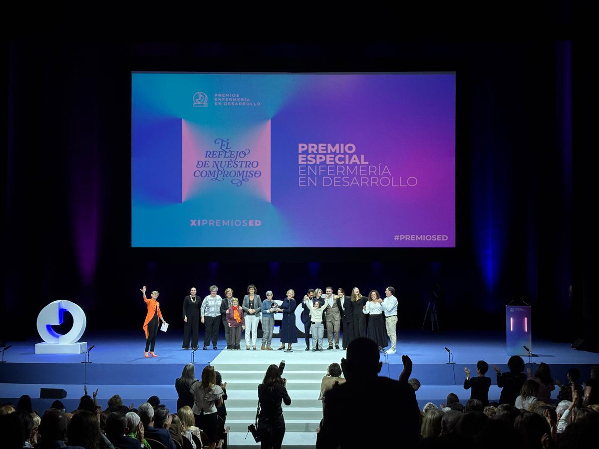 PlenaMadrid's tweet photo. 👏 ¡Enhorabuena a la Fundación Astier por el Premio Enfermería en Desarrollo que otorga @fuden_es!
🏆 Un merecido reconocimiento por su labor profesional al equipo de enfermería de nuestra entidad federada. #PremiosED https://t.co/Nn3pjgUaCq