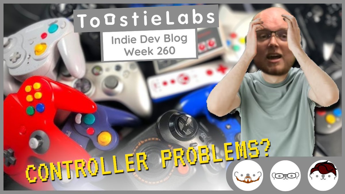 ToastieLabs's tweet image. Week 260 of our Dev Blog is live!
 
Work continues on DLC for hexceed and Coloring Voxels, Rob encounters a few controller problems we need to overcome!

#indiegames #indiedev #devblog

youtu.be/N7nqFQTljKc