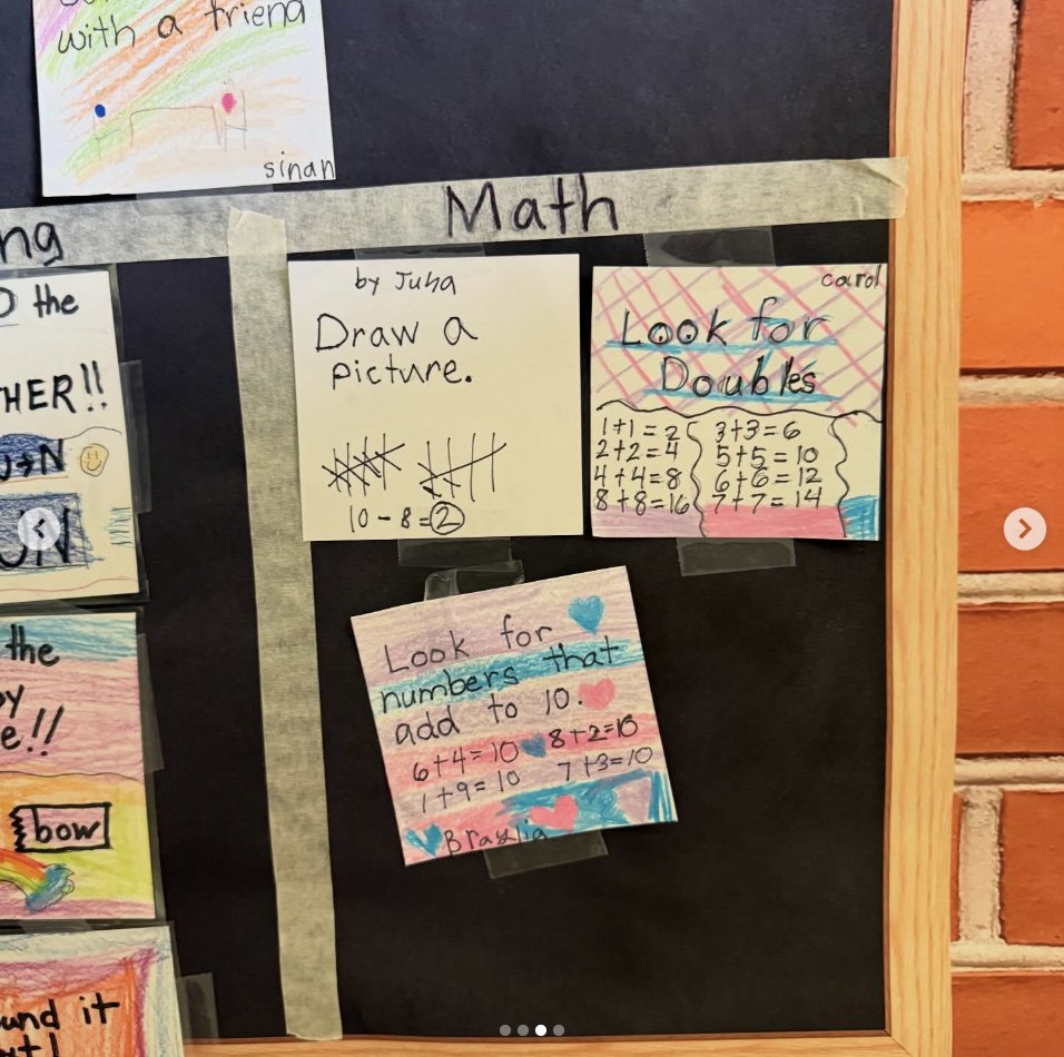 teacher2teacher's tweet photo. Every time educator @trev_mackenzie's Ss look up, they're reminded – getting stuck doesn't mean giving up! https://t.co/OP8EY6iz3B