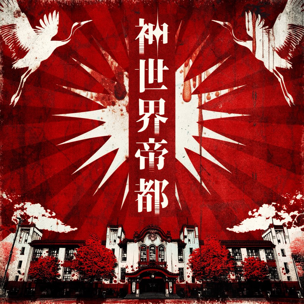 【🎌サブスク配信🎌】

🗓 11/15 0:00 から配信開始
新曲  『  神世界帝都   』

🎼【 linkco.re/eYqVT2Gt 】

━━━━━━━━━━━━━━━

マーキュロ主催単独巡業
『絶望セカイ』北海道編

【料金】 前方 ¥5,000 / 一般 ¥2,000 / 招待 ¥1,000 / 1D別
【🎫チケット販売中】
《