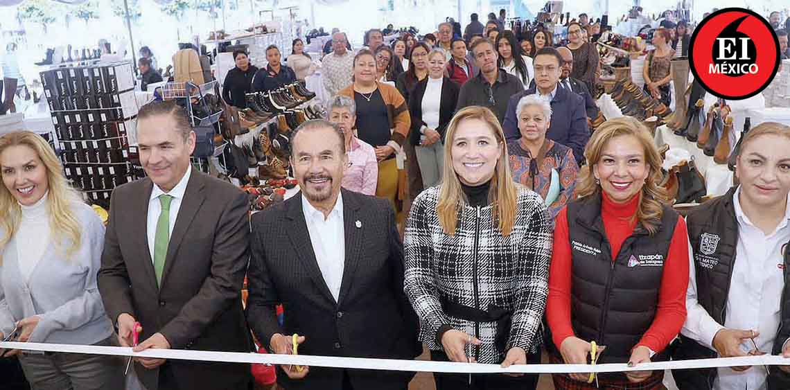 ElInformanteMX's tweet photo. #RutaDelCalzado de #SanMateoAtenco llega a #Atizapán: @Anaamunizneyra
Ambos #ediles se mostraron #alegres de poder #inaugurar un espacio en donde los #artesanoszapateros podrán #ofertar sus #productos.
Tags: @SanMateoAGob @GobAtizapan @Pedro_RVillegas
https://t.co/oRzG9jWSD8 https://t.co/WdSxn2p8CS