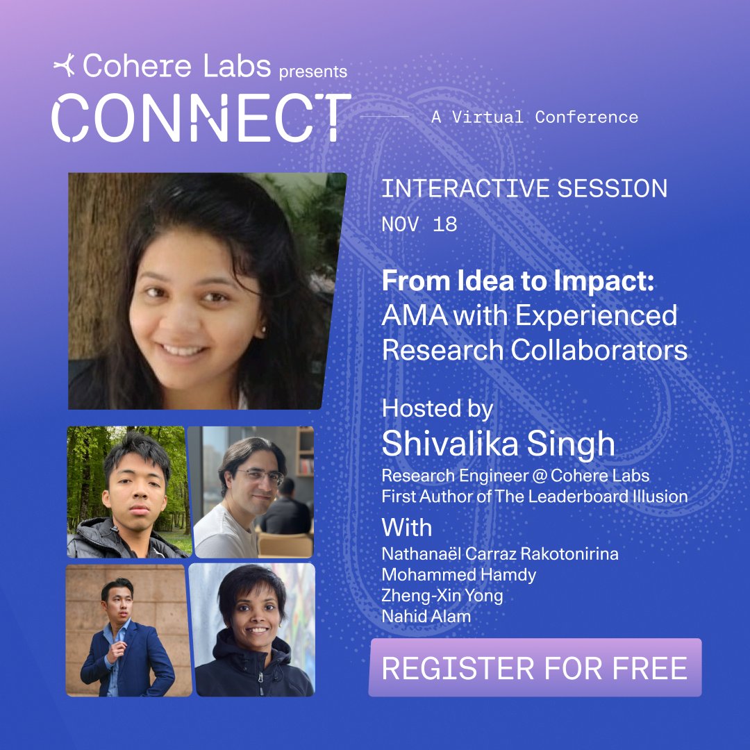 Cohere Labs tweet media