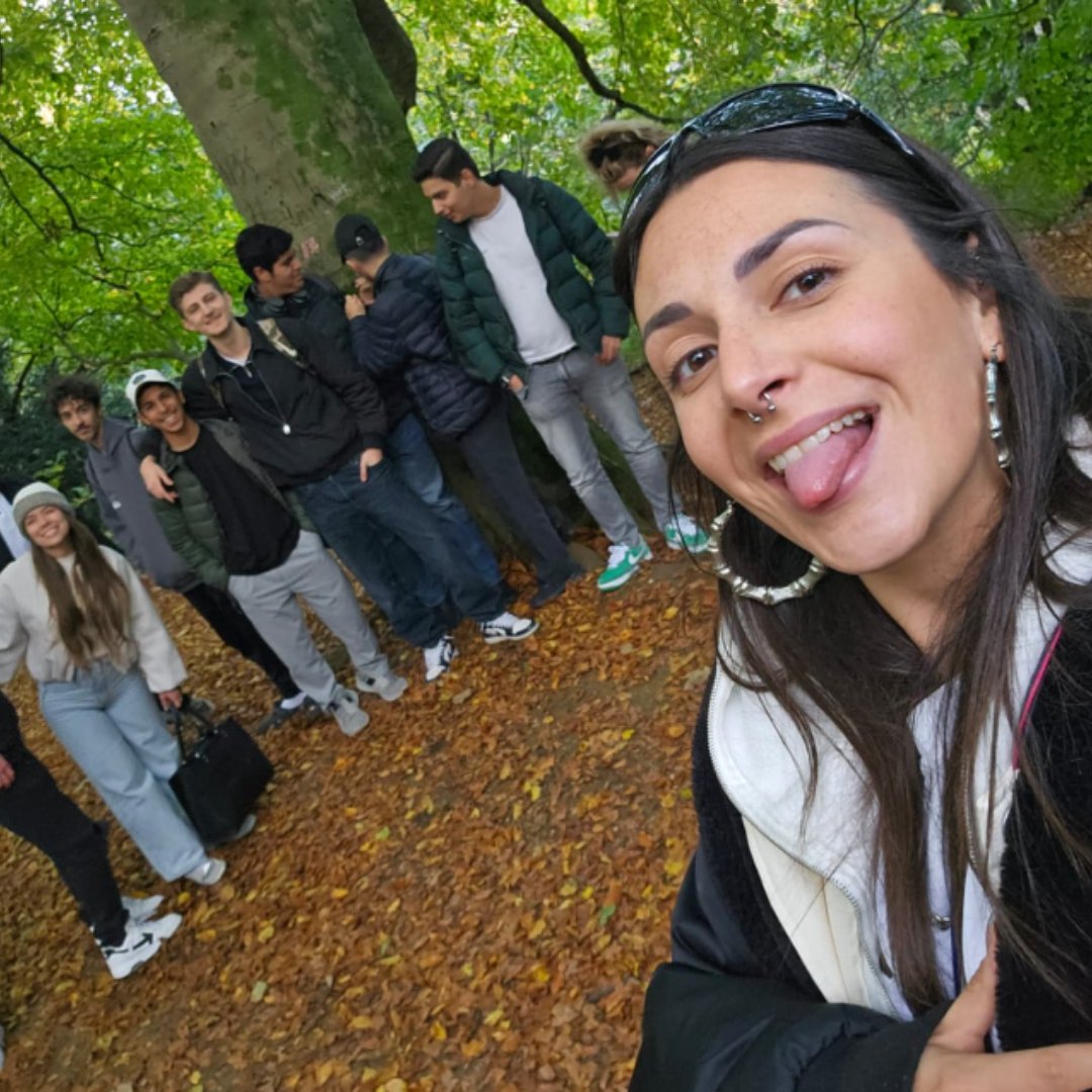 🍂 **Golden moments at Stanmer Park** 
 
Our ELC Brighton students recently took a half-day trip to Stanmer Park and Woods, just outside Brighton — and nature put on a stunning show! 

#ELCBrighton #ELCSchools #ELCFamily #ELCGroup
#StanmerPark #AutumnVibes