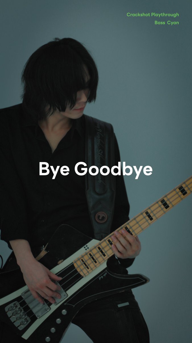 crackshot__twt's tweet image. 크랙샷 (Crackshot) - Bye Goodbye
Bass Play Through by &apos;Cyan&apos;

*이어폰을 끼고 청취해주세요 :)
🔗 youtu.be/XyBpVJCpRG4?si…

#크랙샷 #Crackshot #ByeGoodbye #Cyan #Playthrough