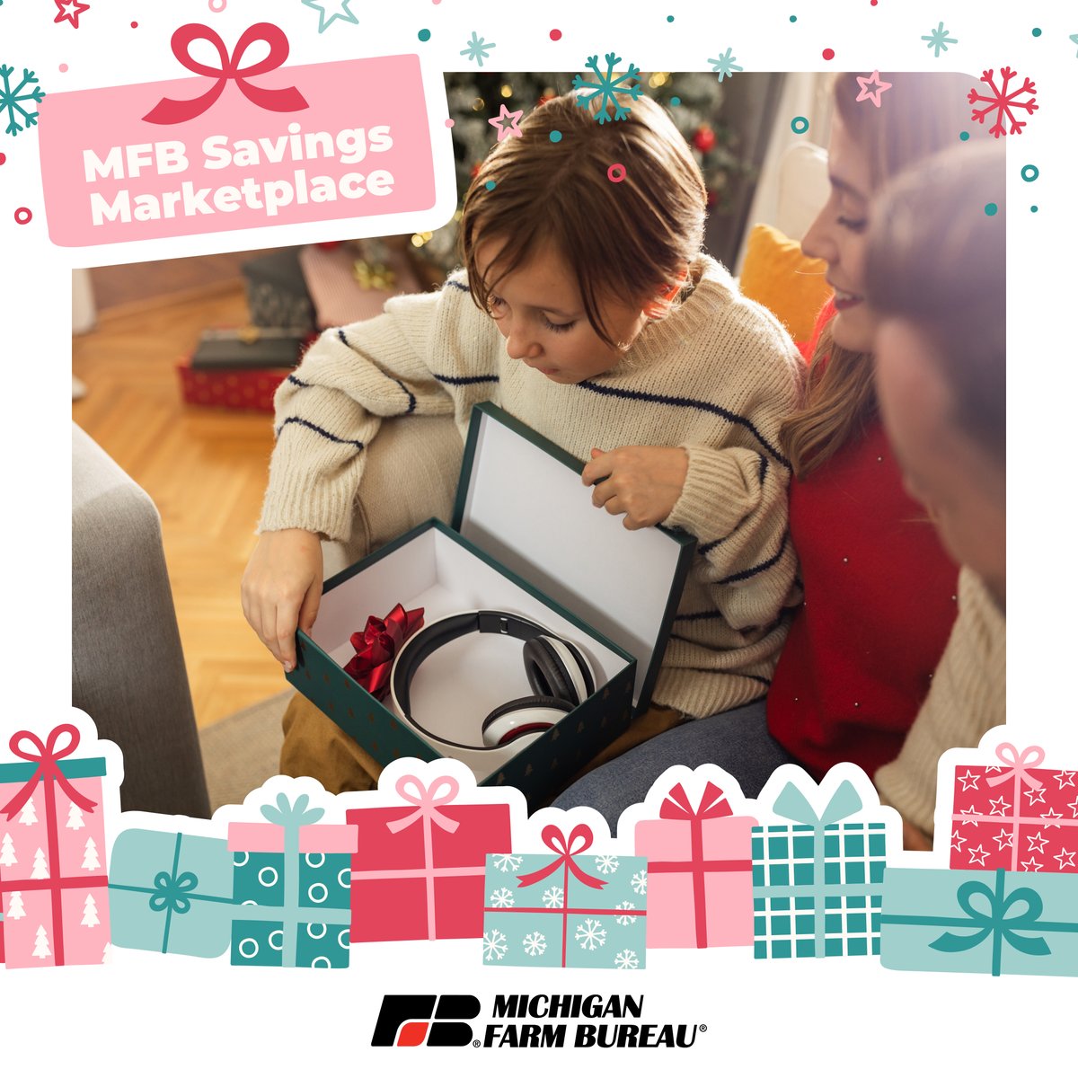 Unwrap more savings this season with the MFB Savings Marketplace. Log into your Membership account, explore the deals, stack the savings, and make every purchase work harder for you: michfb.com/membership/mem…