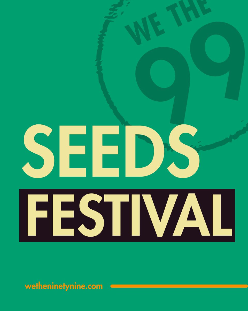 wethe99percent's tweet photo. The Seed Festival celebrates food, earth, and survival; a gathering where farmers and communities share knowledge rooted in sovereignty and climate resilience.

Justice begins in the soil. Through workshops on urban gardening, indigenous seeds, and sustainable farming, we learn from the land how to nurture a just and living future.

The future starts with what we plant today. Join us at Constitution Hill.
📅 20–22 November | 📍 Constitution Hill, Johannesburg
Join the We the 99% People’s Summit for Economic Justice: https://t.co/JQyjP58nbZ