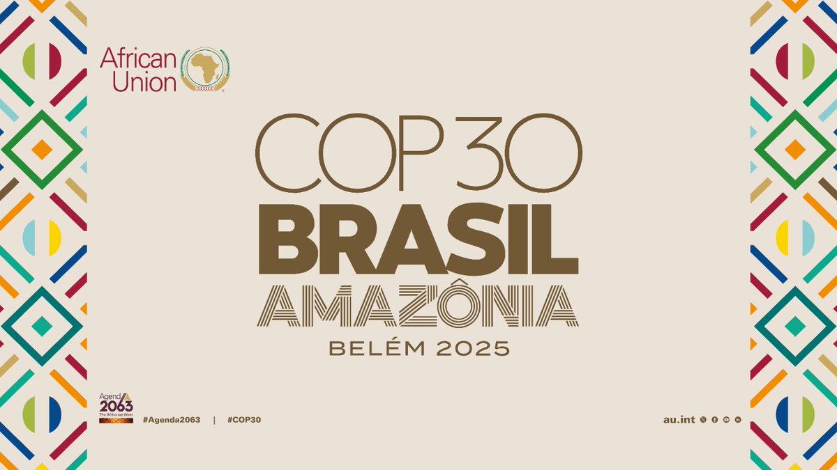 During the Africa Day commemoration at #COP30, H.E. <a href="/MosesVilakati/">H.E Moses Vilakati</a> , AU Commissioner for DARBE, delivered a powerful call for climate justice highlighting that Africa, home to 20% of the world’s carbon sinks, earns less than 1% of global carbon market revenues.

He stressed that