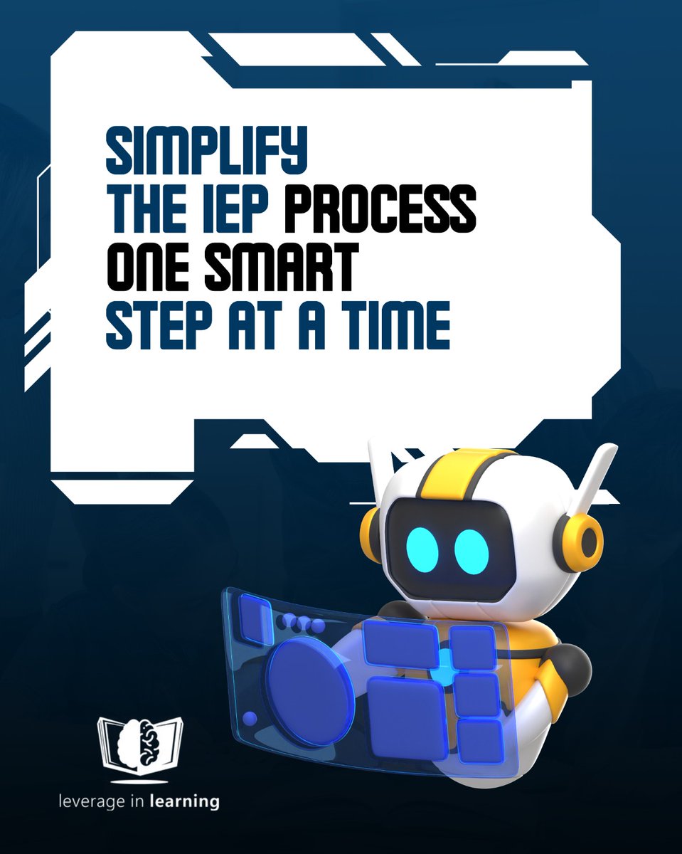 leverageinLearn's tweet image. Feeling lost in IEP paperwork and endless meetings? You’re not alone.

 The A.I. IEP Advantage helps parents transform the chaos into a clear, manageable plan.

Dr. Al Jones, Jr. shows you how to use AI tools to stay organised.
.
#theaiiepadvantage #iepsimplified