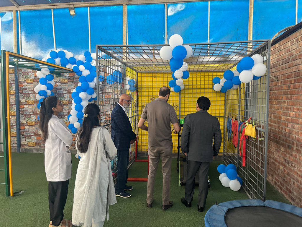 KashifShoroPPP's tweet photo. On my visit to the IHRI Rehabilitation Center in Clifton, Karachi, I deeply appreciated the remarkable work being done for the empowerment of persons with disabilities. I assured IHRI Chairman/CEO Razzaq Pardesi of our full support in establishing an IHRI campus in Hyderabad to provide inclusive treatment, education, and training for special individuals.
