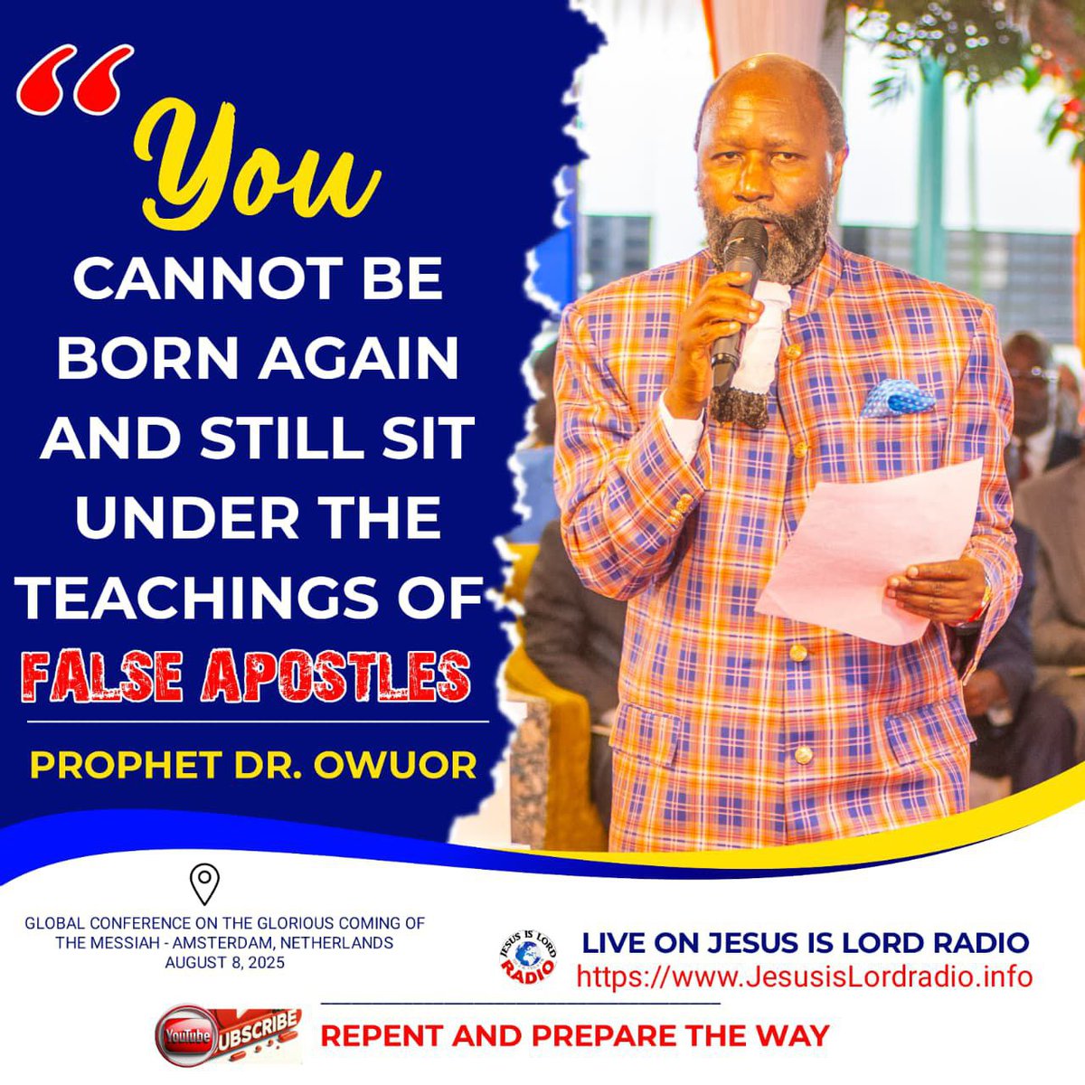 PicotyChelangat's tweet photo. Office of Apostle!! #RepentanceCall
This office: Apostolic office was temporary and unrepeatable.
Qualifications
1) Must have seen the risen LORD. 1 Corinthians 9:1
2)Must be directly chosen by Christ
3)Must perform signs and wonders as confirmation. 2 Corinthians 12:2
4) Apostle were foundation for the church, the church has been established meaning the office can't repeat itself. Once the foundation is laid, you donβt keep laying it.
5) The True Apostles have a capital A while other apostle who don't meet the above are addressed as apostle, small capital.
6) The office ended with the death of the last eyewitness Apostle (likely John.)